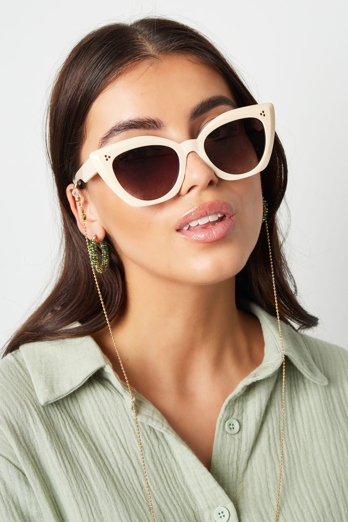 Gold Sunglasses Chain | Waterproof and Sweatproof