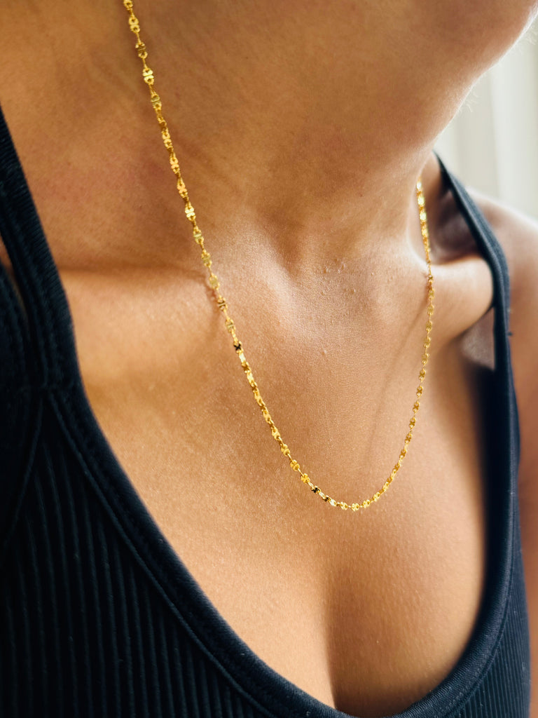 Dainty Necklace | Waterproof and sweatproof