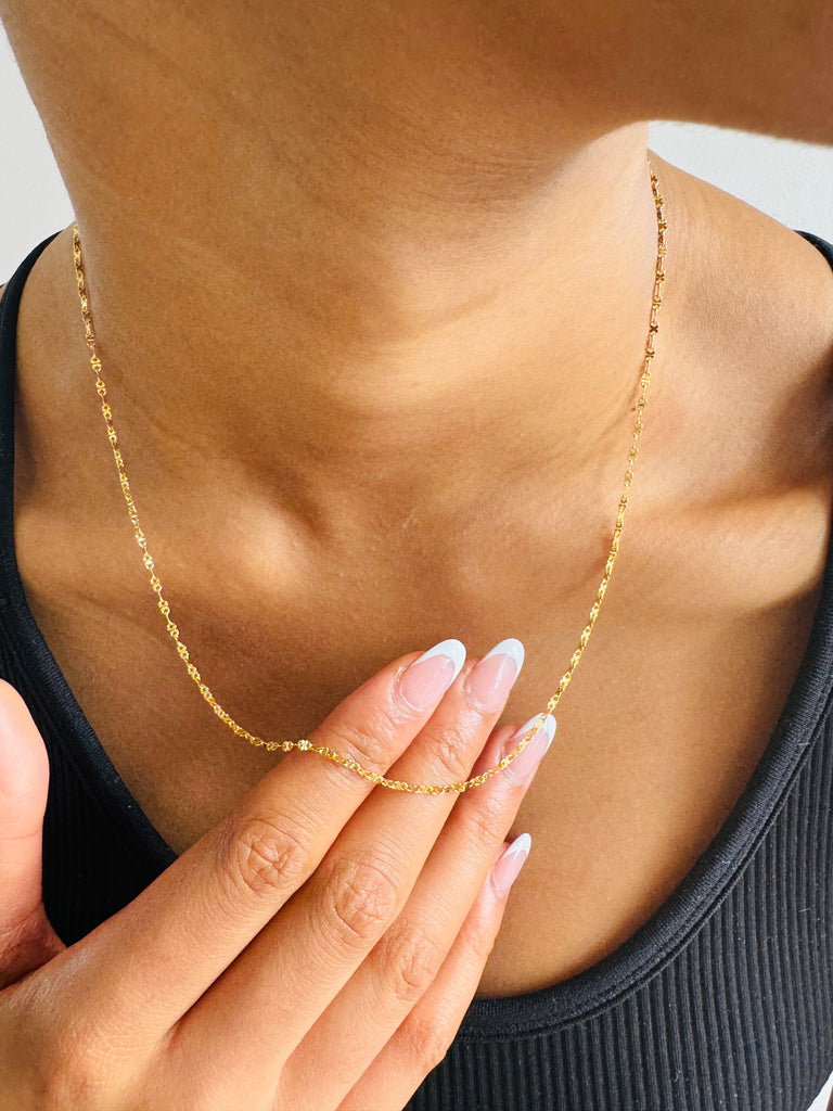 Dainty Necklace | Waterproof and sweatproof