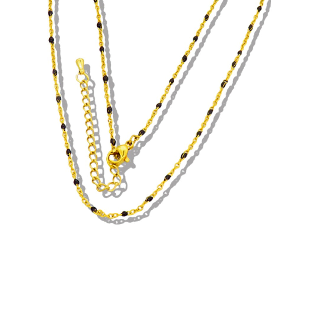 gold waterproof necklaces